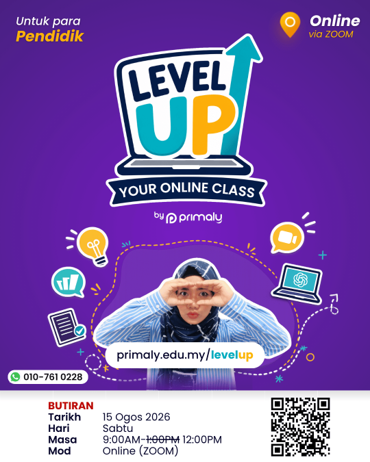 Poster Level Up Your Online Class (without free) (2)